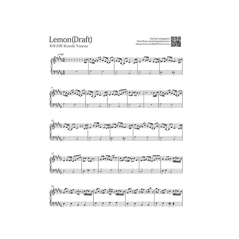 Anime OST New Light Sheet music for Piano Solo  Musescorecom